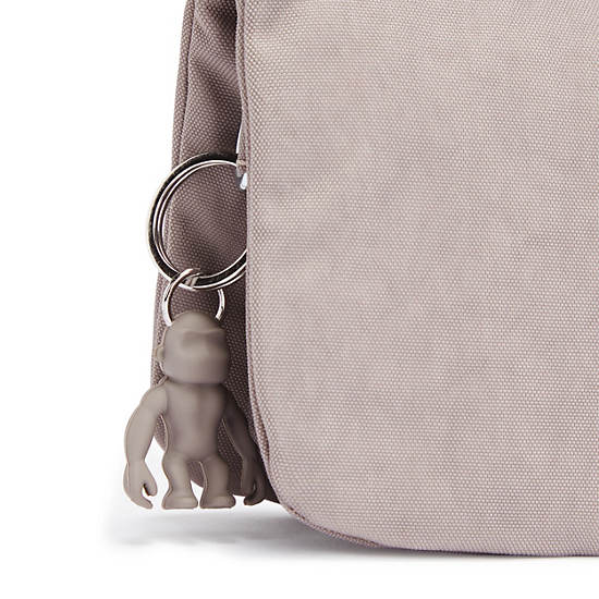 Kipling Creativity Large Fashion Pouch Bags Grey Gris | AU 2078MQ